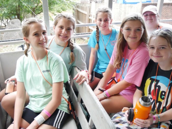 ACC 4-H Juniors attending Junior Camp 2023 at Fortson 4-H Center 
